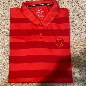 Nike Dri Fit Atlanta Hawks polo